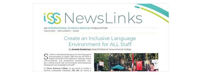 ISS Newslinks international education update