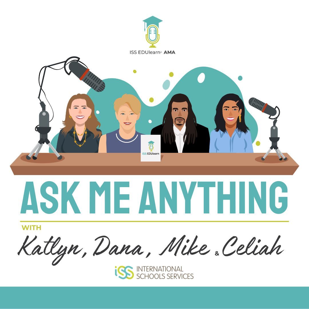 Ask Me Anything EDUlearn podcast cover ISS EDUlearn AMA Podcast