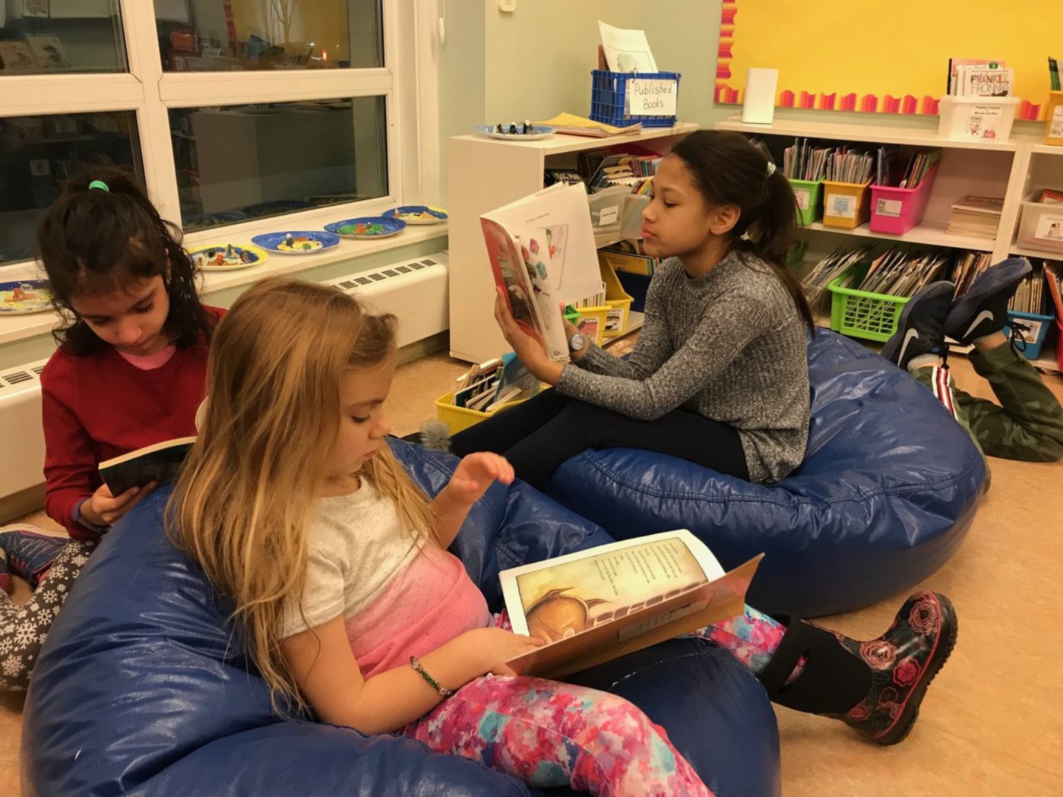 Classroom libraries make reading more exciting iss