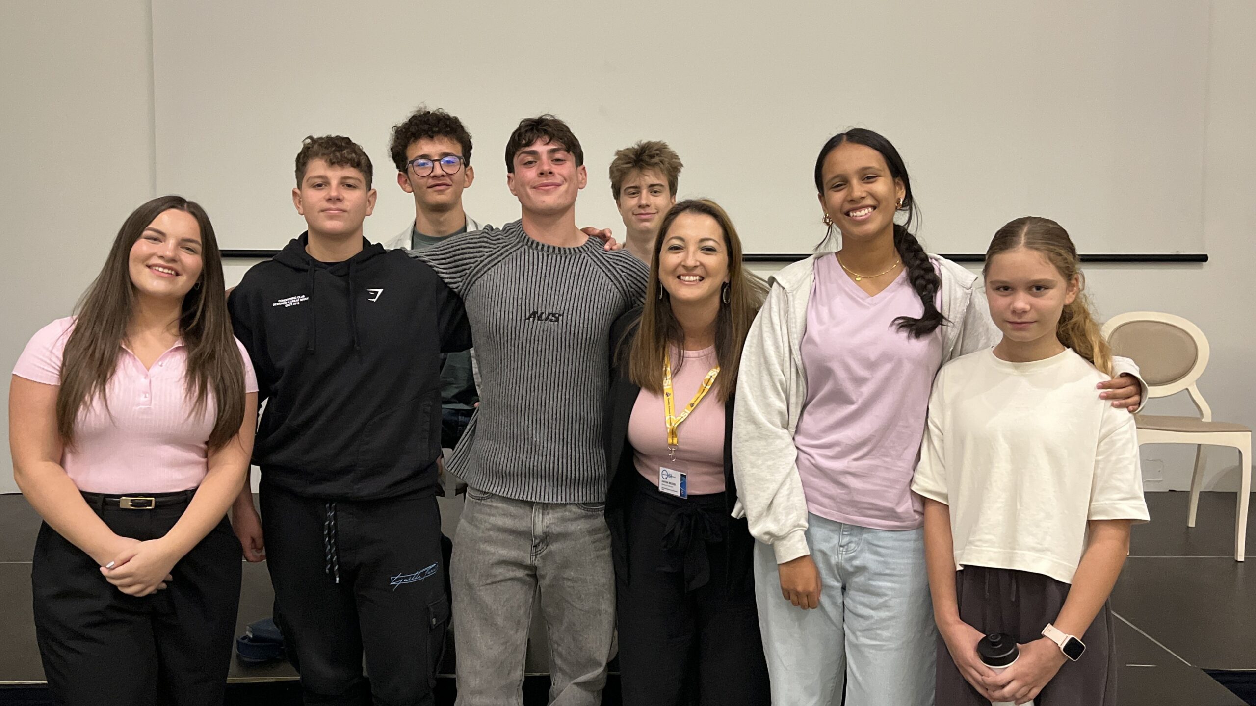 Dr. Becker and a class