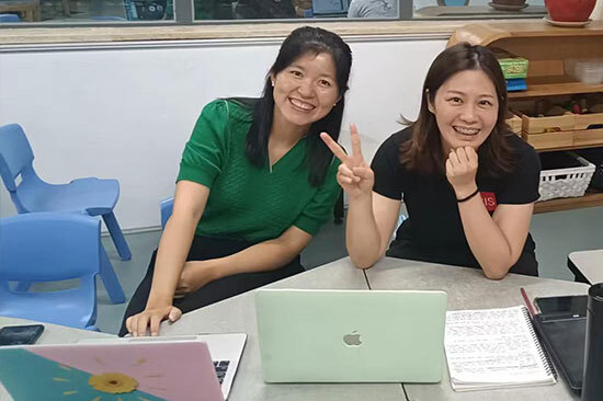 Leda-Cedo-SIS-team_for-web Educators learning together at PD event