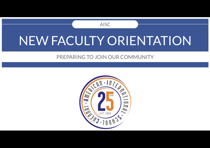 New faculty onboarding