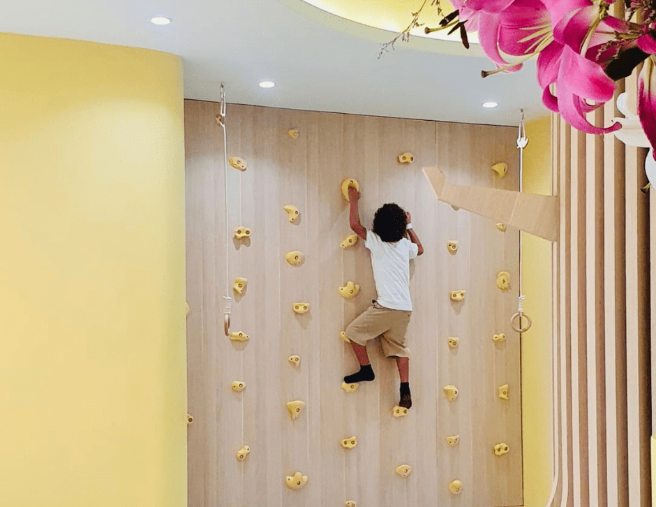 Rock climbing