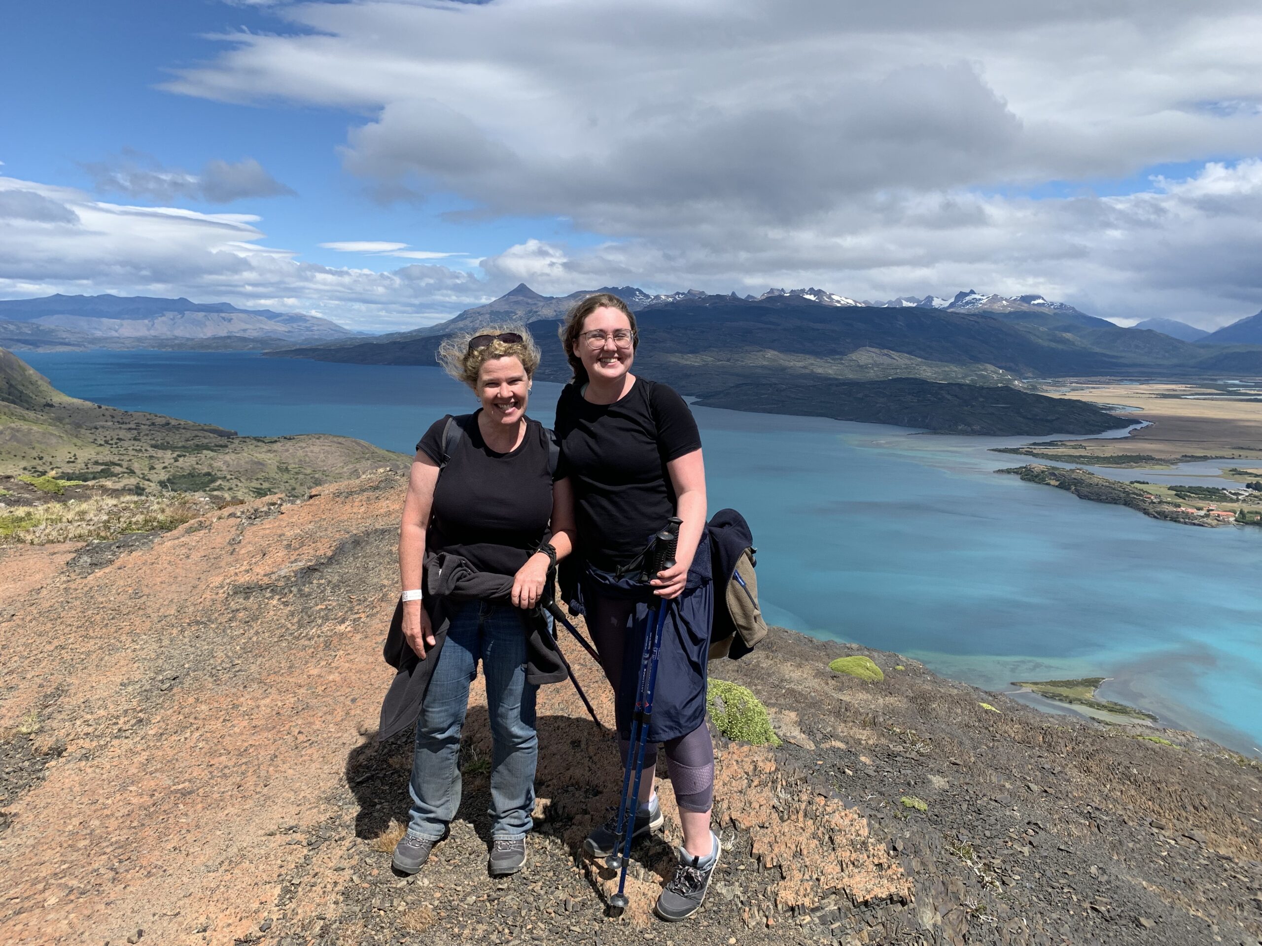 Walking with Georgia in Patagonia