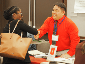 in-person job fairs