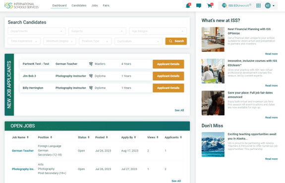 recruiter_pic_1 ISS EDUrecruit platform